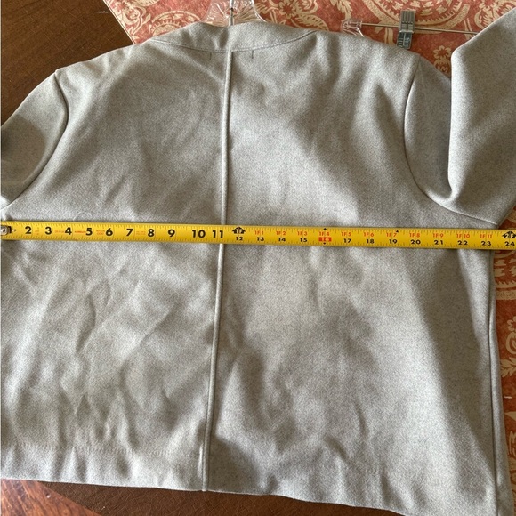 NWT Banana Republic Light Gray Women's Jacket SZ L - Picture 6 of 16